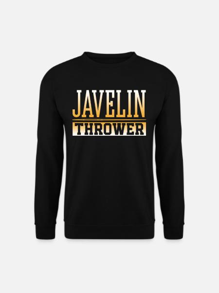 Javelin thrower Javelin throw Javelin throw Javelin throw Javelin - Unisex Sweatshirt - black