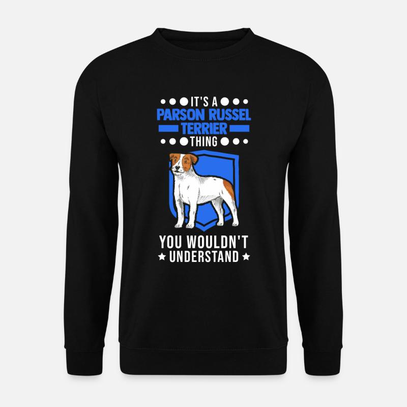 Parson Russell Terrier Ding - Unisex Sweatshirt - black