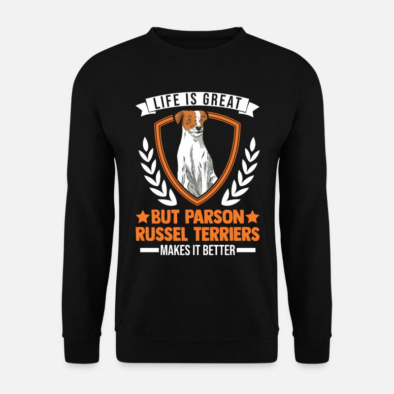 Parson Russell Terrier Gift - Unisex Sweatshirt - black