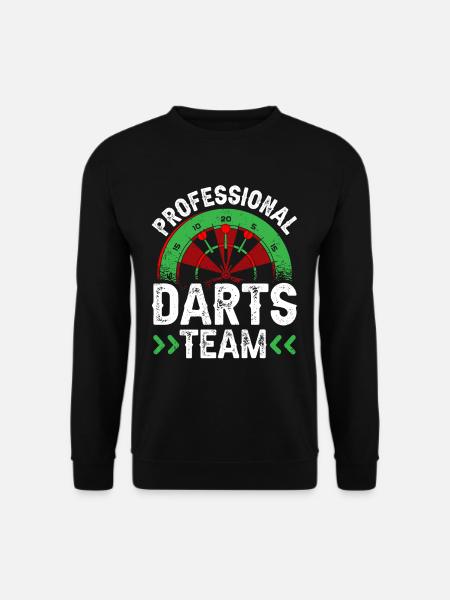 Professional Darts Team Darts Club - Unisex Sweatshirt - black