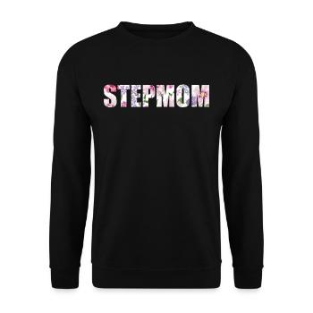 Stepmother Stepmother Foster Mother Foster Mother - Unisex Sweatshirt - black - Front - Alina (178cm) & Michal (187cm)