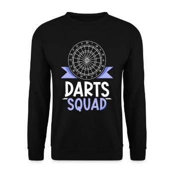 Dartmannschaft Dartverein Team Dart Darts - Sweat-shirt Unisexe - noir - Devant - Alina (178cm) & Michal (187cm)
