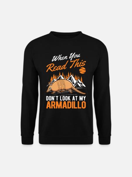 Armadillo Gift Armadillo - Unisex Sweatshirt - black
