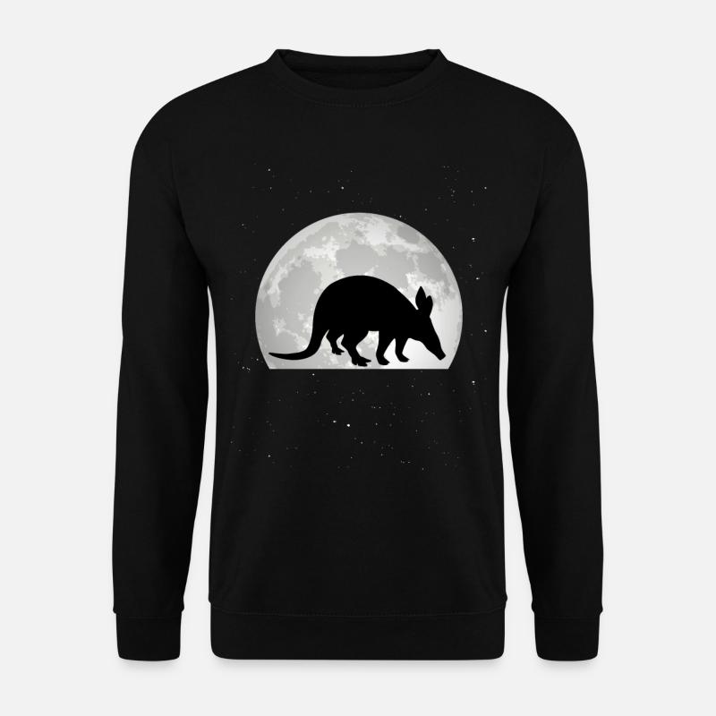 Aardvark Lune - Sweat-shirt Unisexe - noir