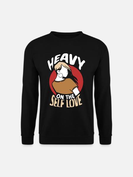 Self Love Self Love Sweet Self-Love Positive - Unisex Sweatshirt - black