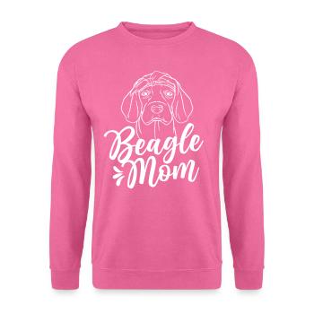 Beagle Mama Puppy Lover Beagles Dog - Sweat-shirt Unisexe - rose - Devant