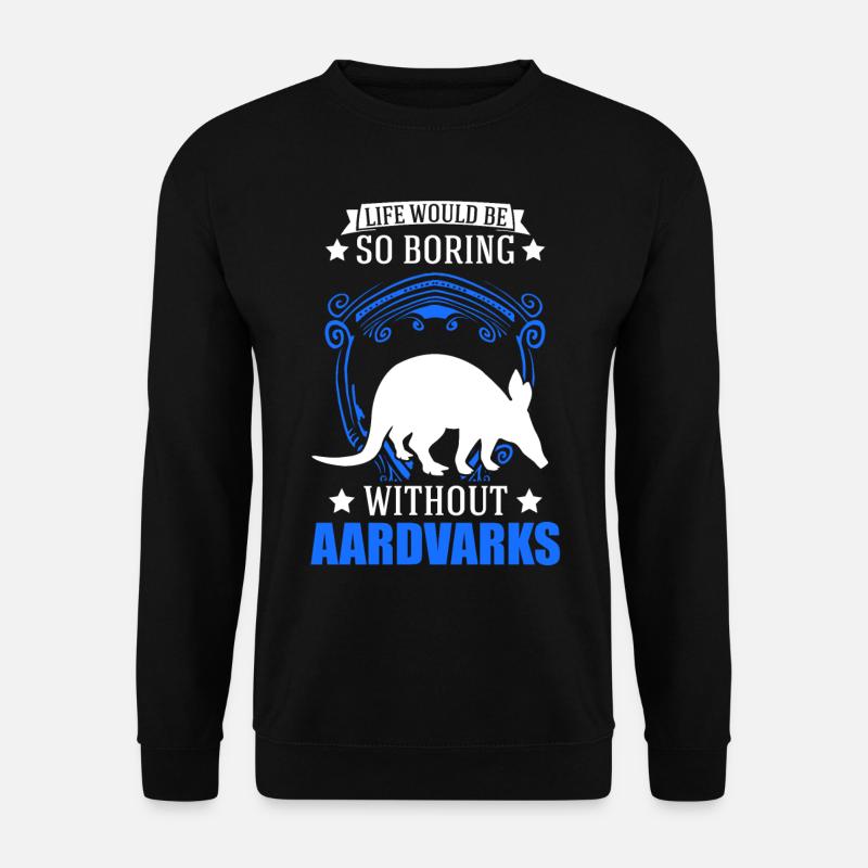 Aardvark Gift Aardvark - Unisex Sweatshirt - black