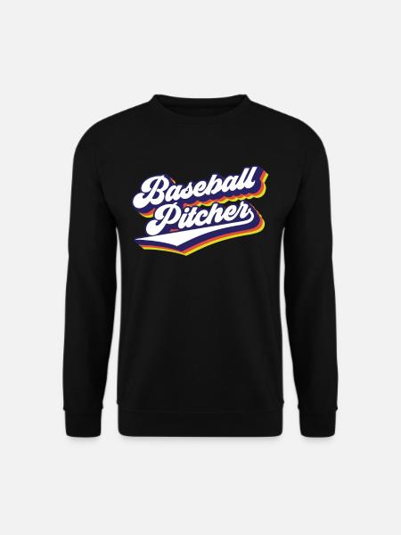 Baseball Pitcher Hobby Pitcher Player - Unisex Sweatshirt - black