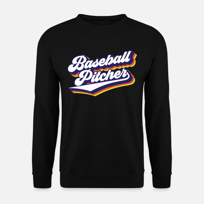 Baseball Pitcher Hobby Pitcher Player - Unisex Sweatshirt - black