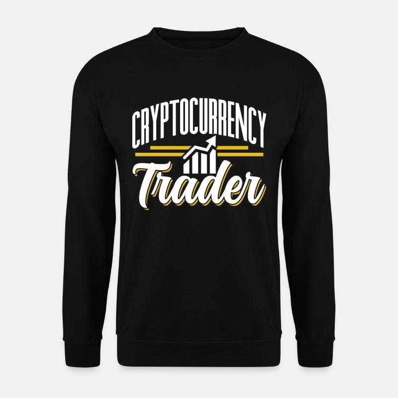 Cryptocurrency Trader Crypto Crypto Trader - Unisex Sweatshirt - black