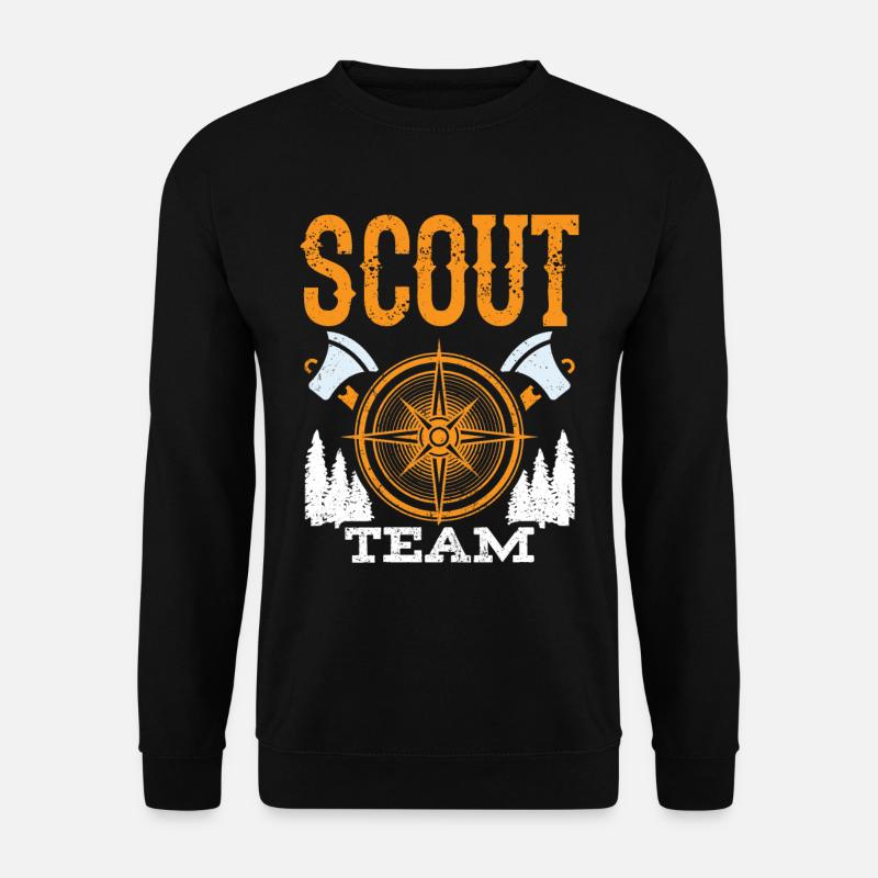 Scout Team Scouting Clan Camp - Unisex Sweatshirt - black