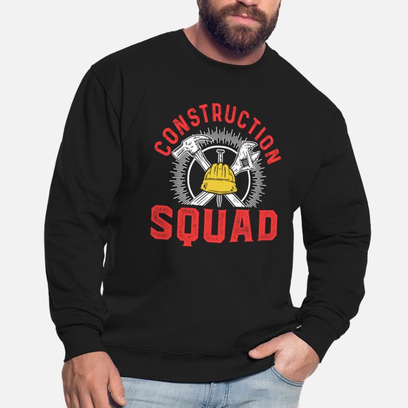 Construction Crew Team Construction Site Teamwork Construction Workers Construction Unisex Sweatshirt