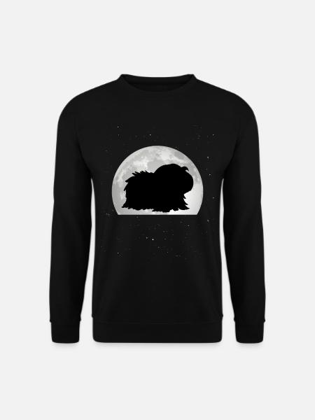 Guinea Pig Moon Guinea Pig - Unisex Sweatshirt - black