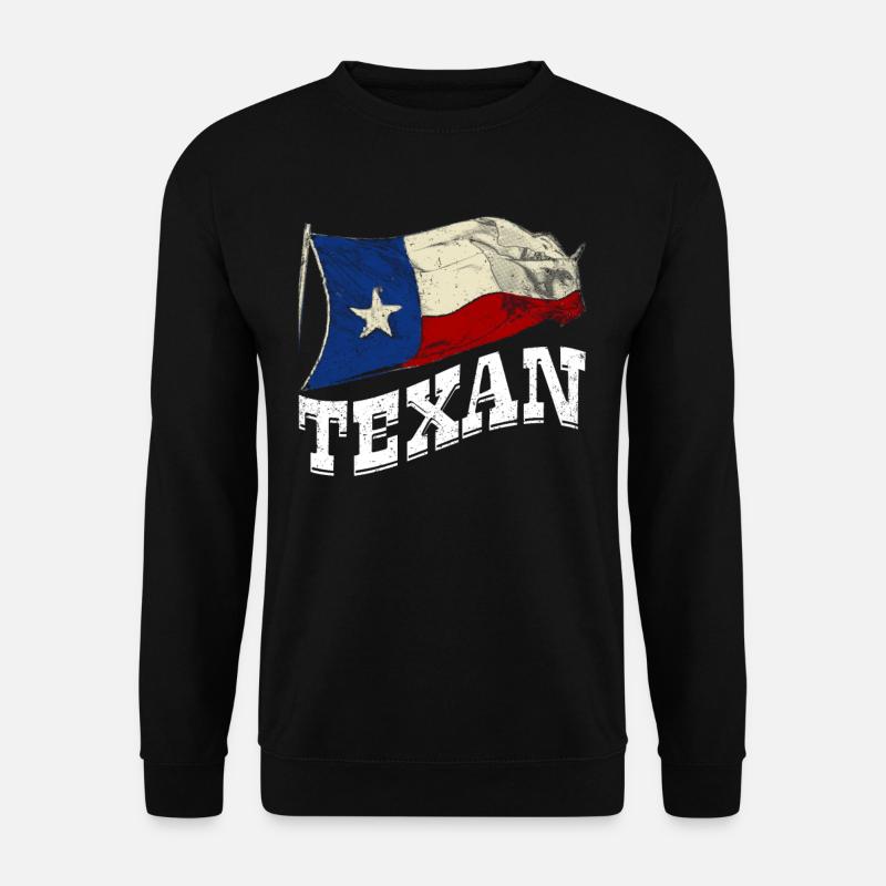 Dictons texans Texas Pride - Sweat-shirt Unisexe - noir