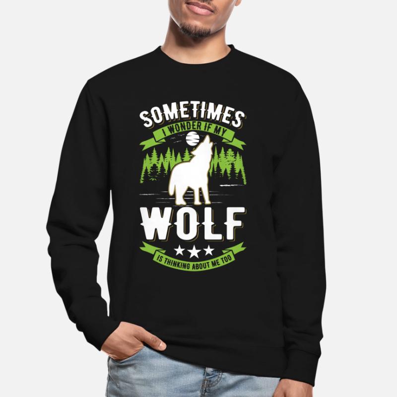 Wolf Lover Gift Wolf Pack Unisex Sweatshirt