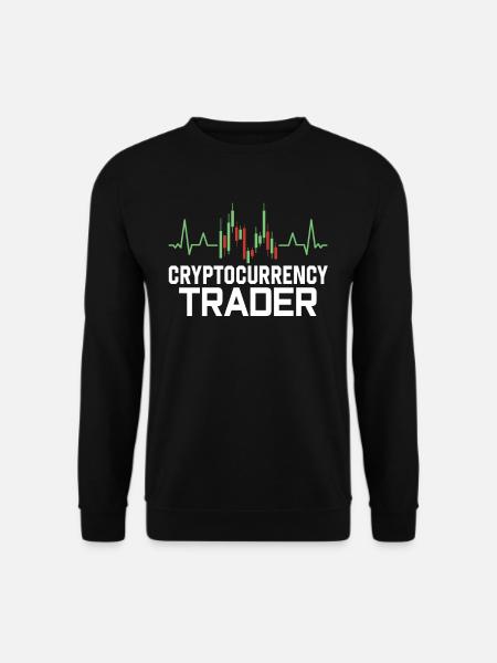 Cryptocurrency Trader Crypto Crypto Trader - Unisex Sweatshirt - black