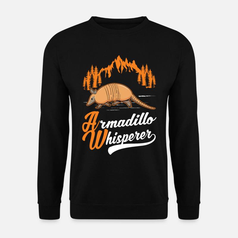 Armadillo Whisperer Armadillo - Unisex Sweatshirt - black