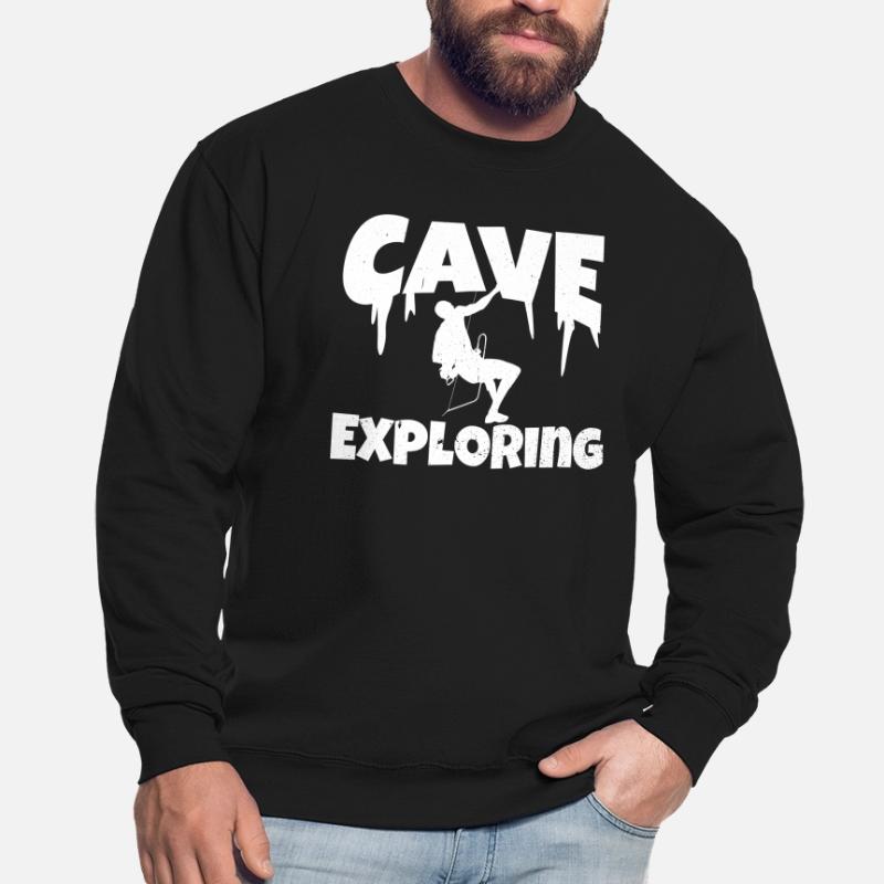 Cave Explore Cave Caving Caving Unisex Sweatshirt
