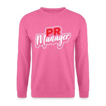 Pr Manager Profession Job Public Relations - Unisex Sweatshirt - pink - Front