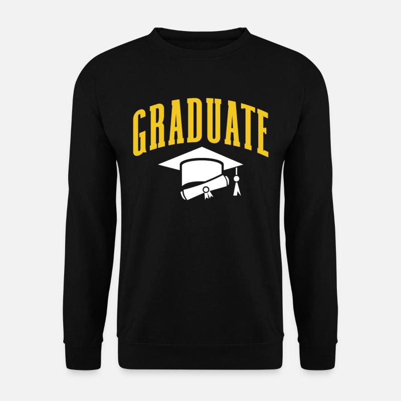 Absolvent Graduierte Graduiertenfest Graduiert - Unisex Pullover - Schwarz