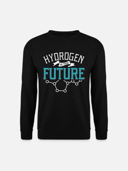 Wasserstoff Ist Die Zukunft Hydrogen Element - Unisex Pullover - Schwarz