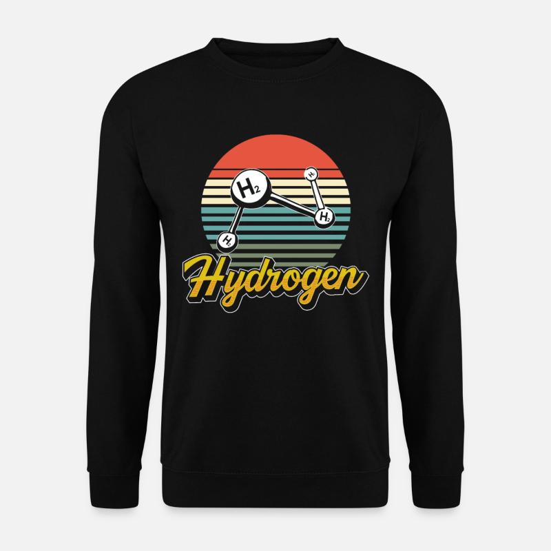 Élément hydrogène Énergie Hydrogène - Sweat-shirt Unisexe - noir