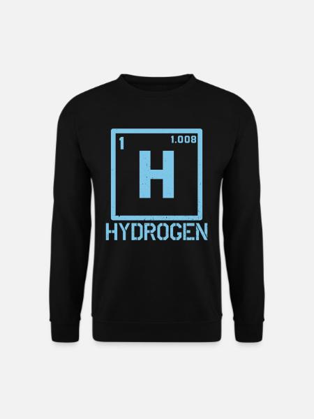 Élément hydrogène Énergie hydrogène - Sweat-shirt Unisexe - noir