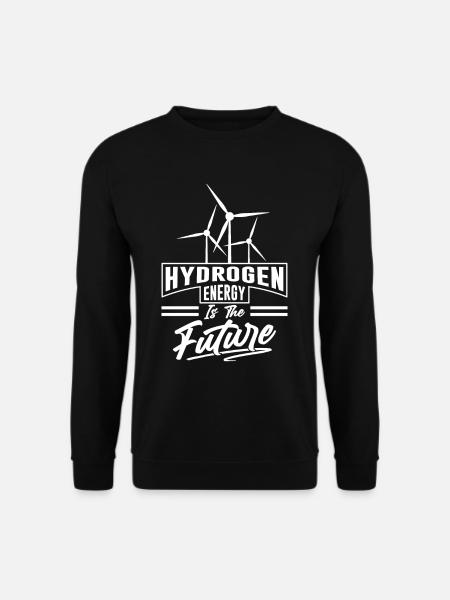 L’hydrogène est l’élément d’avenir L’hydrogène - Sweat-shirt Unisexe - noir