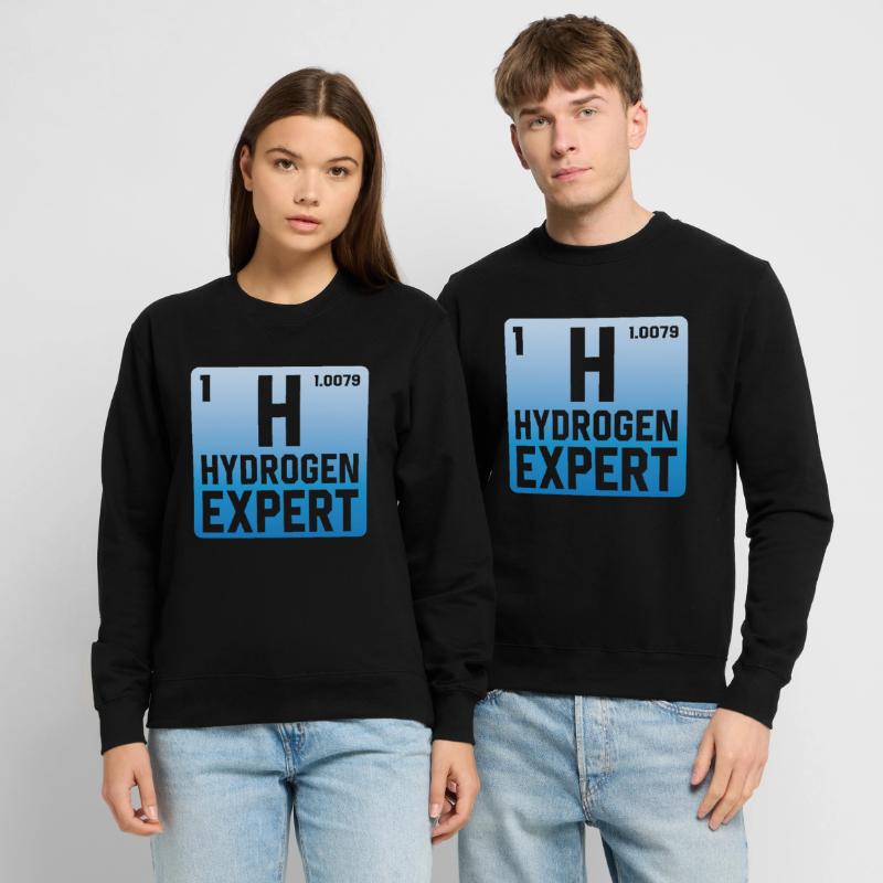 Hydrogen Expert Élément d’énergie hydrogène Sweat-shirt Unisexe