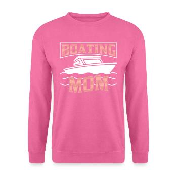 Bootfahrende Mutter Yacht Schiff Bootfahren Boot - Unisex Pullover - Pink - Vorne