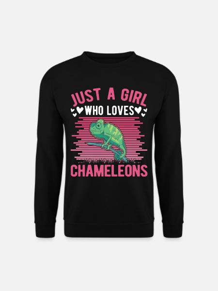 Caméléon Fille Caméléon - Sweat-shirt Unisexe - noir