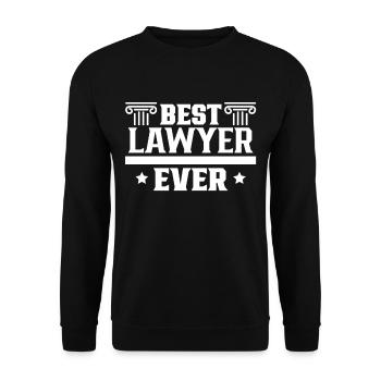 Meilleur avocat Avocat Avocat - Sweat-shirt Unisexe - noir - Devant - Alina (178cm) & Michal (187cm)