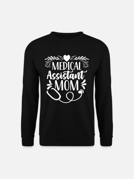 Assistante médicale Mère Médecin - Sweat-shirt Unisexe - noir