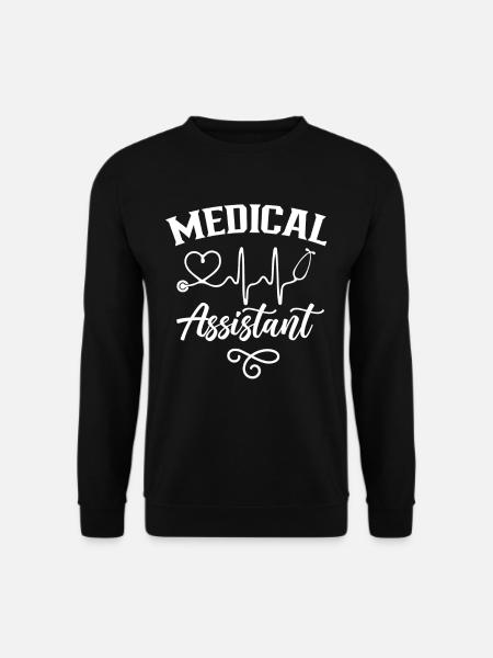 Medical Assistant Nurse Assistant - Unisex Sweatshirt - black