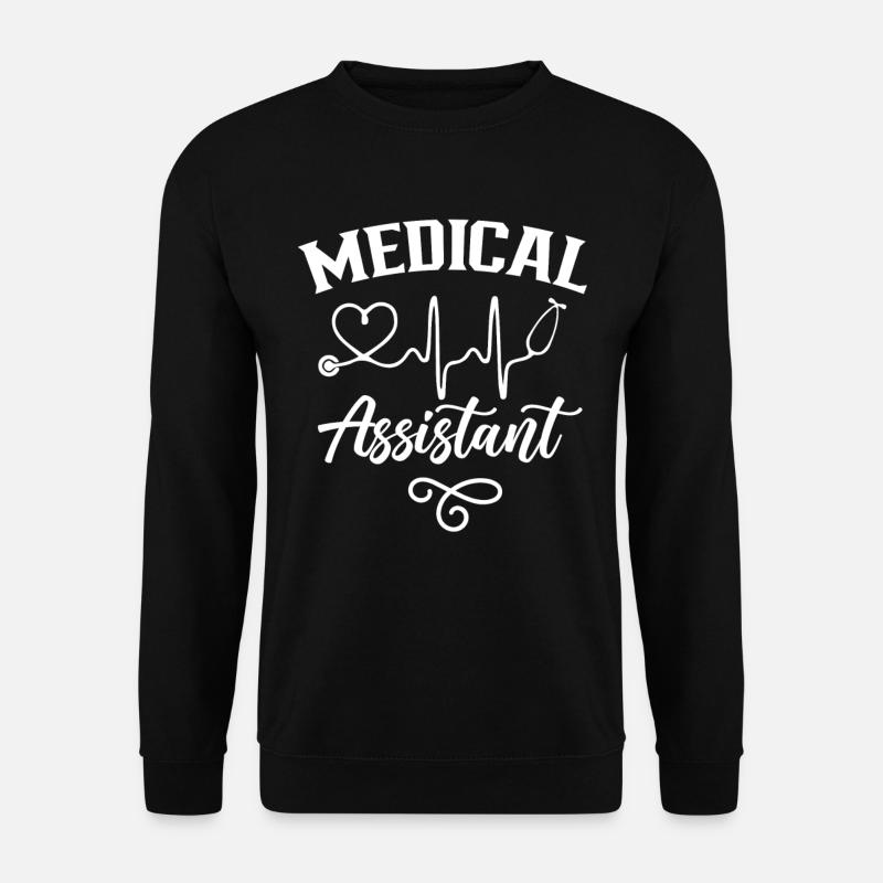 Medical Assistant Nurse Assistant - Unisex Sweatshirt - black