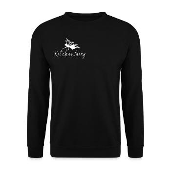 Kitchen Fairy - Unisex Sweatshirt - black - Front - Alina (178cm) & Michal (187cm)