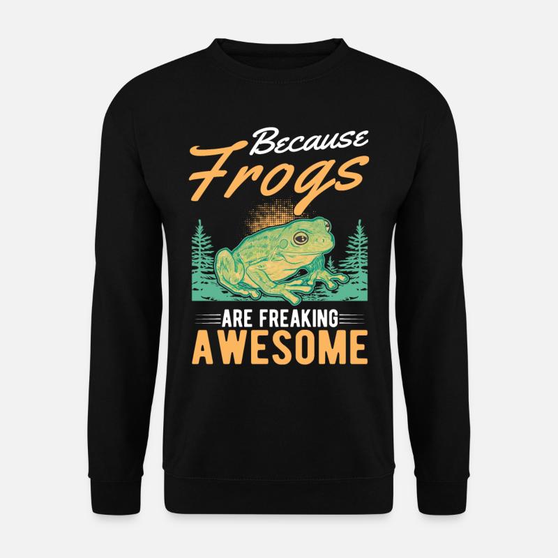 Frog Gift Tree Frog - Unisex Sweatshirt - black