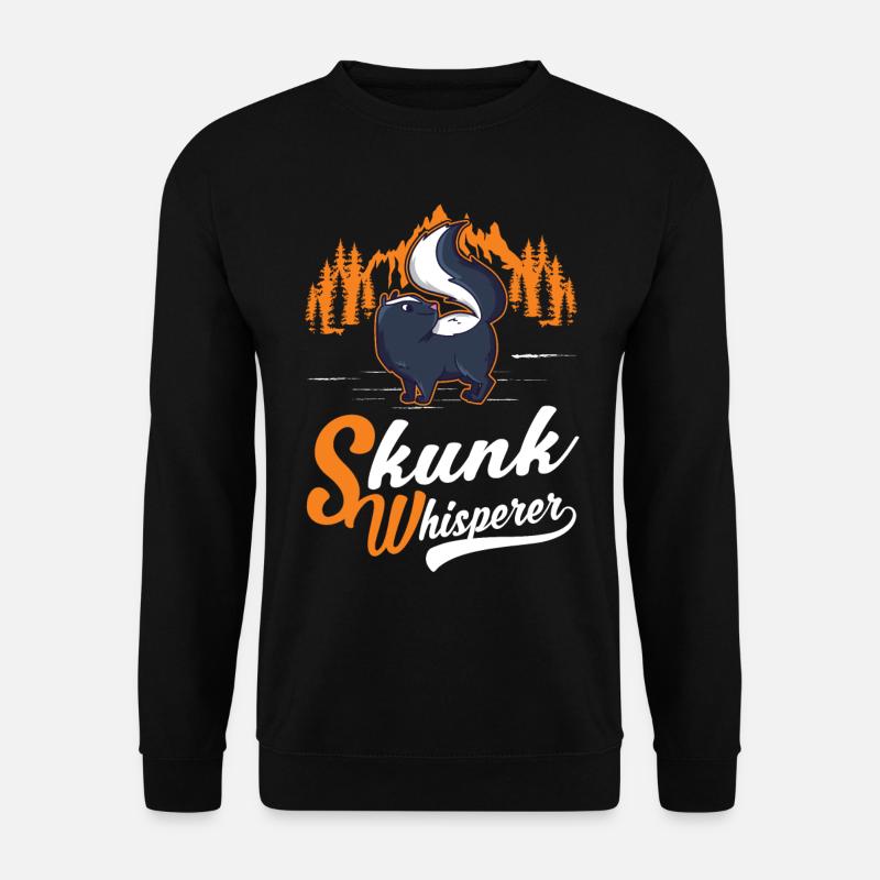 Skunk Whisperer - Unisex Sweatshirt - black