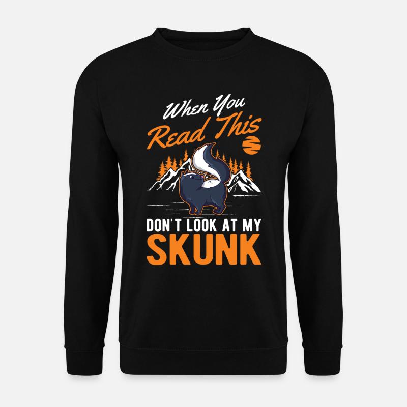 Skunk lover - Unisex Sweatshirt - black