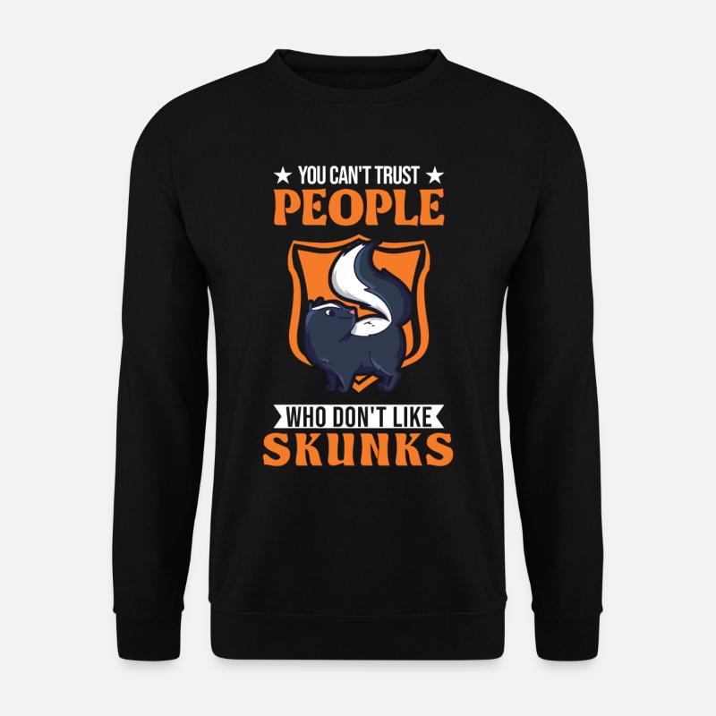 Skunk lover - Unisex Sweatshirt - black