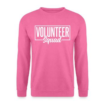 Volunteer Team Voluntary Volunteer - Unisex Sweatshirt - pink - Front