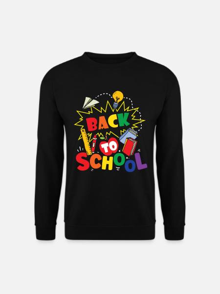 Back to School Teachers Back to School Back to School - Unisex Sweatshirt - black