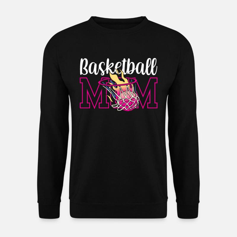 Basketball Mama Coach Équipe de basket-ball - Sweat-shirt Unisexe - noir
