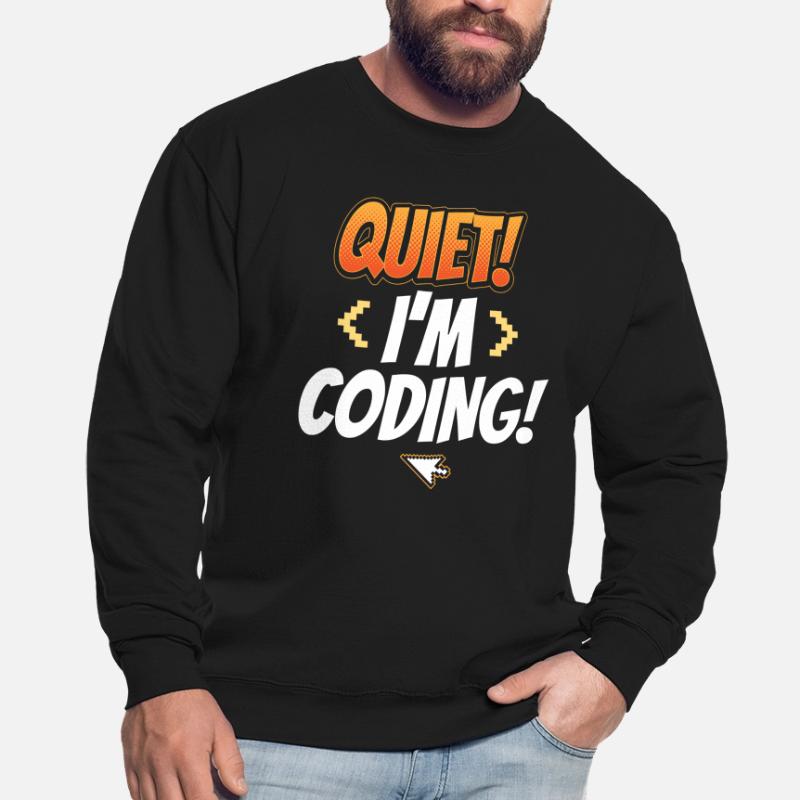 Programmation Silent I Programmation Codeur Programmation Sweat-shirt Unisexe