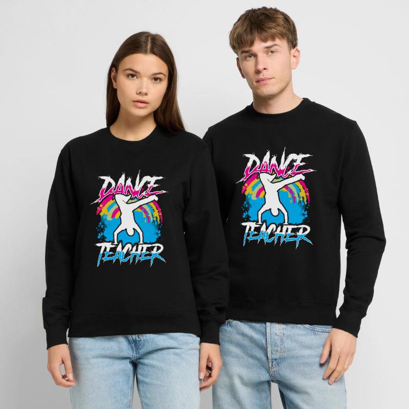 Professeur de danse Professeur de danse École de danse Cours de danse Sweat-shirt Unisexe