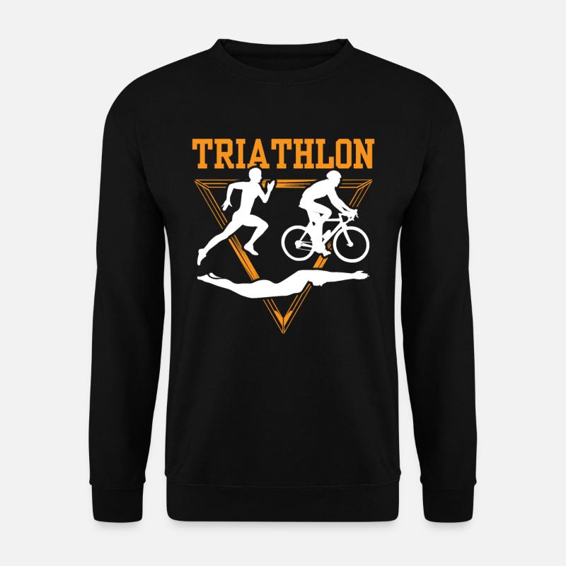Triathlon Sport Triathlète Triathlète Triathlons - Sweat-shirt Unisexe - noir