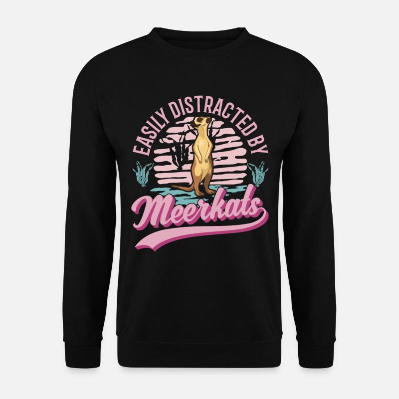 Meerkat Gift Meerkat - Unisex Sweatshirt - black
