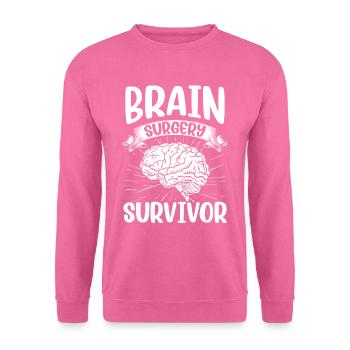 Brain Surgery Survivor Brain Surgery - Unisex Sweatshirt - pink - Front