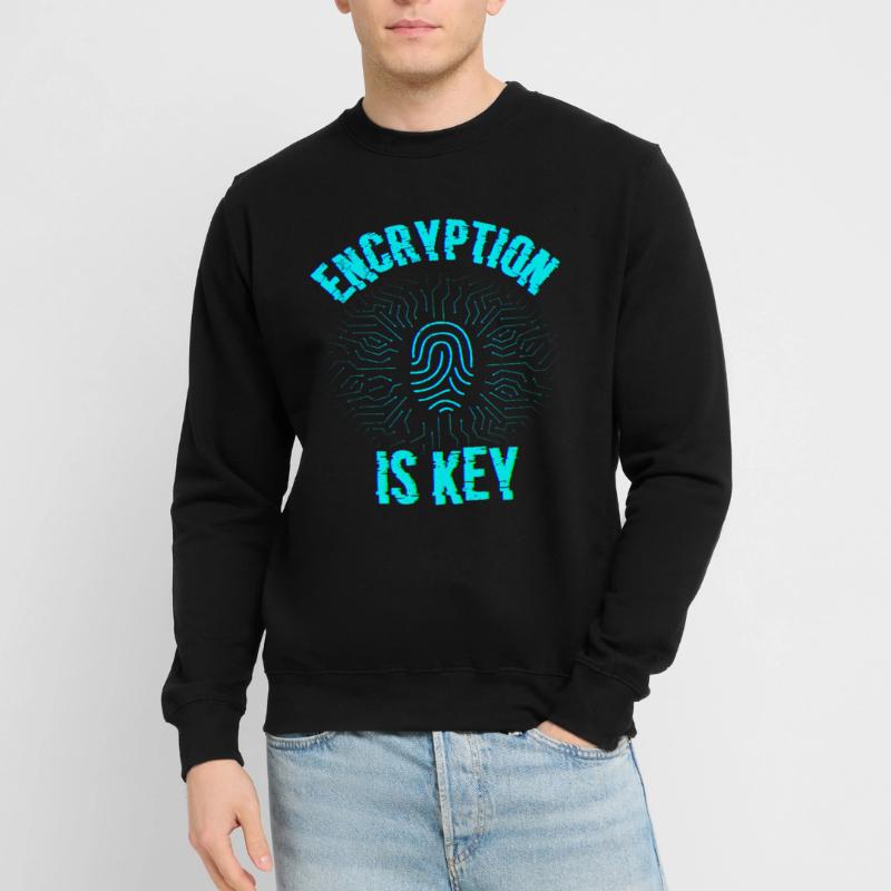 Verschlüsselung Ist Der Schlüssel Coding Coder Unisex Pullover