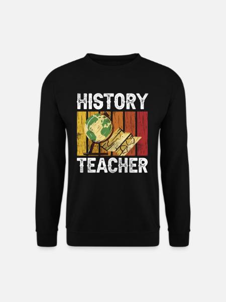 Geschichtslehrer Lehrer Geschichte Historiker - Unisex Pullover - Schwarz